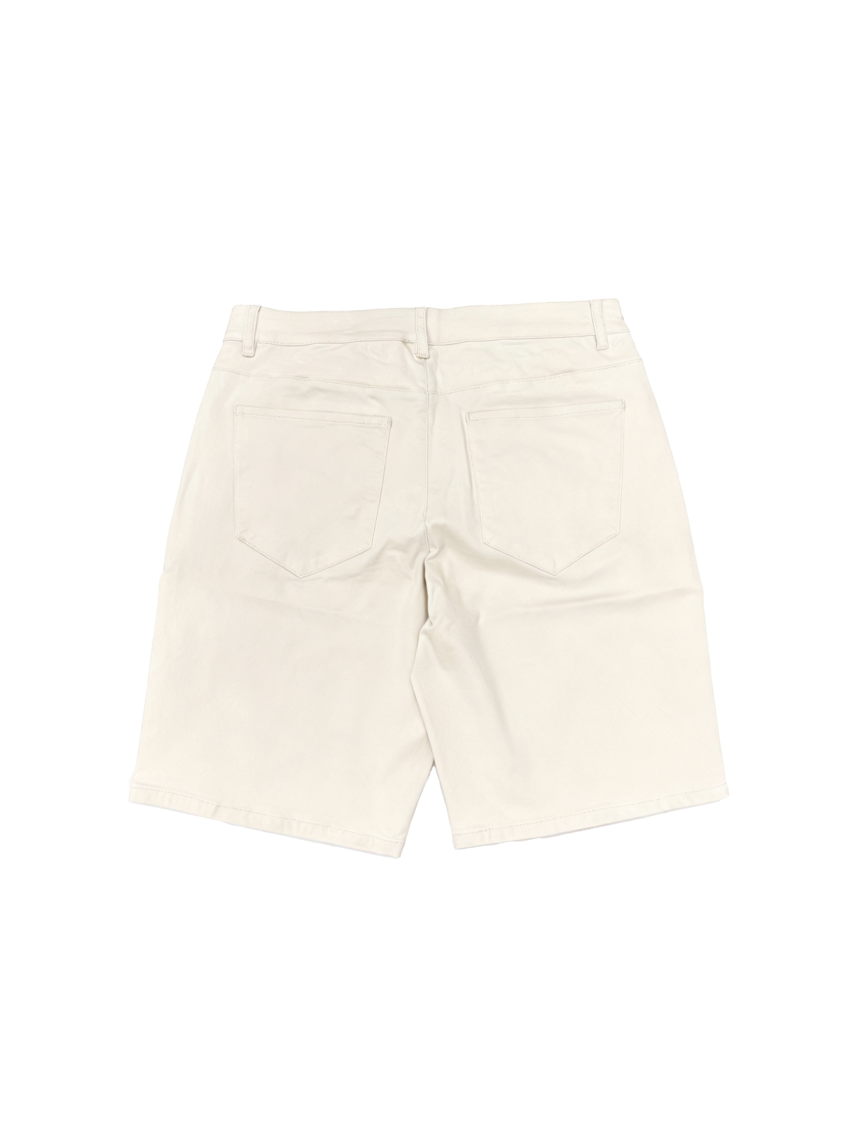 Jeanswest Men's Shorts 5 Pocket |MSO-12136-05/-01 Cotton Stretch Shorts | Light Sand Charcoal | Above Knee Length