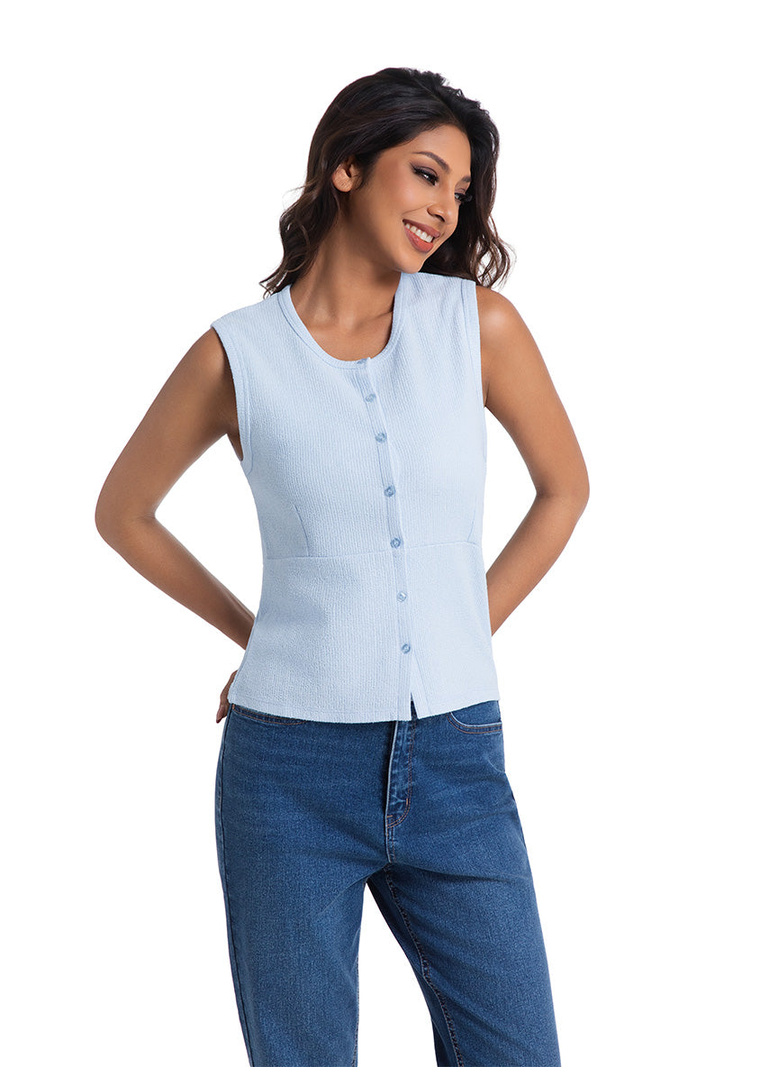 Jeanswest Jeanswest Emma Cotton Blend Tank Top WTO-18323