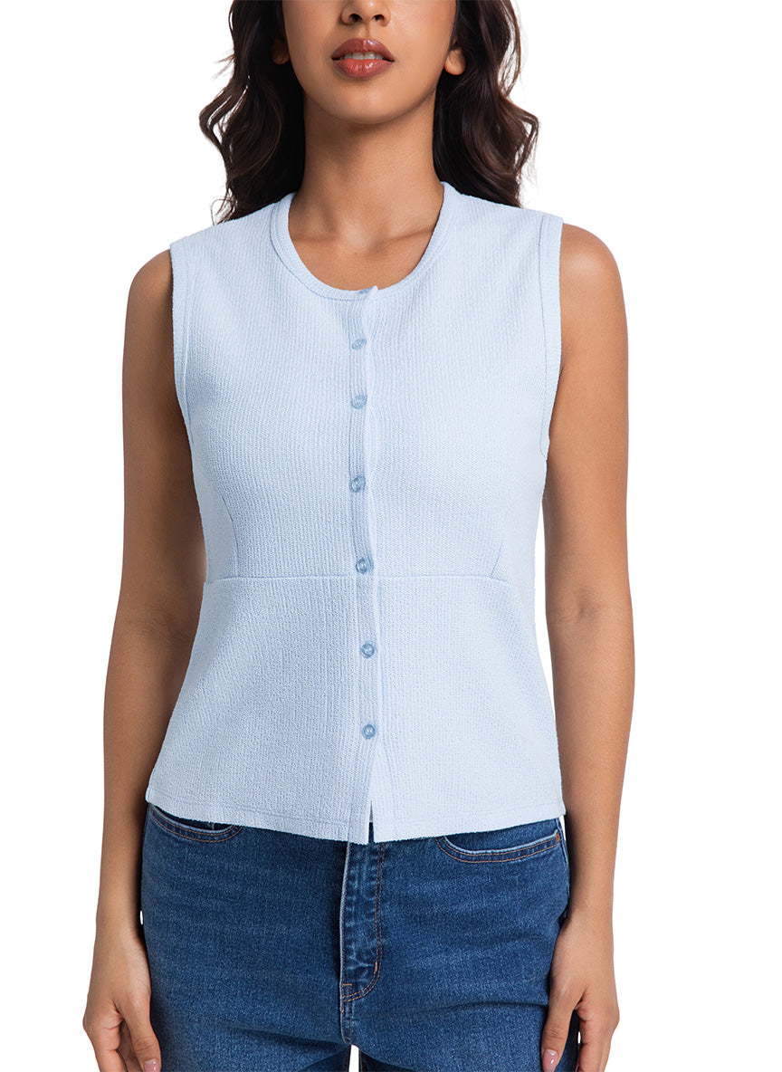 Jeanswest Jeanswest Emma Cotton Blend Tank Top WTO-18323