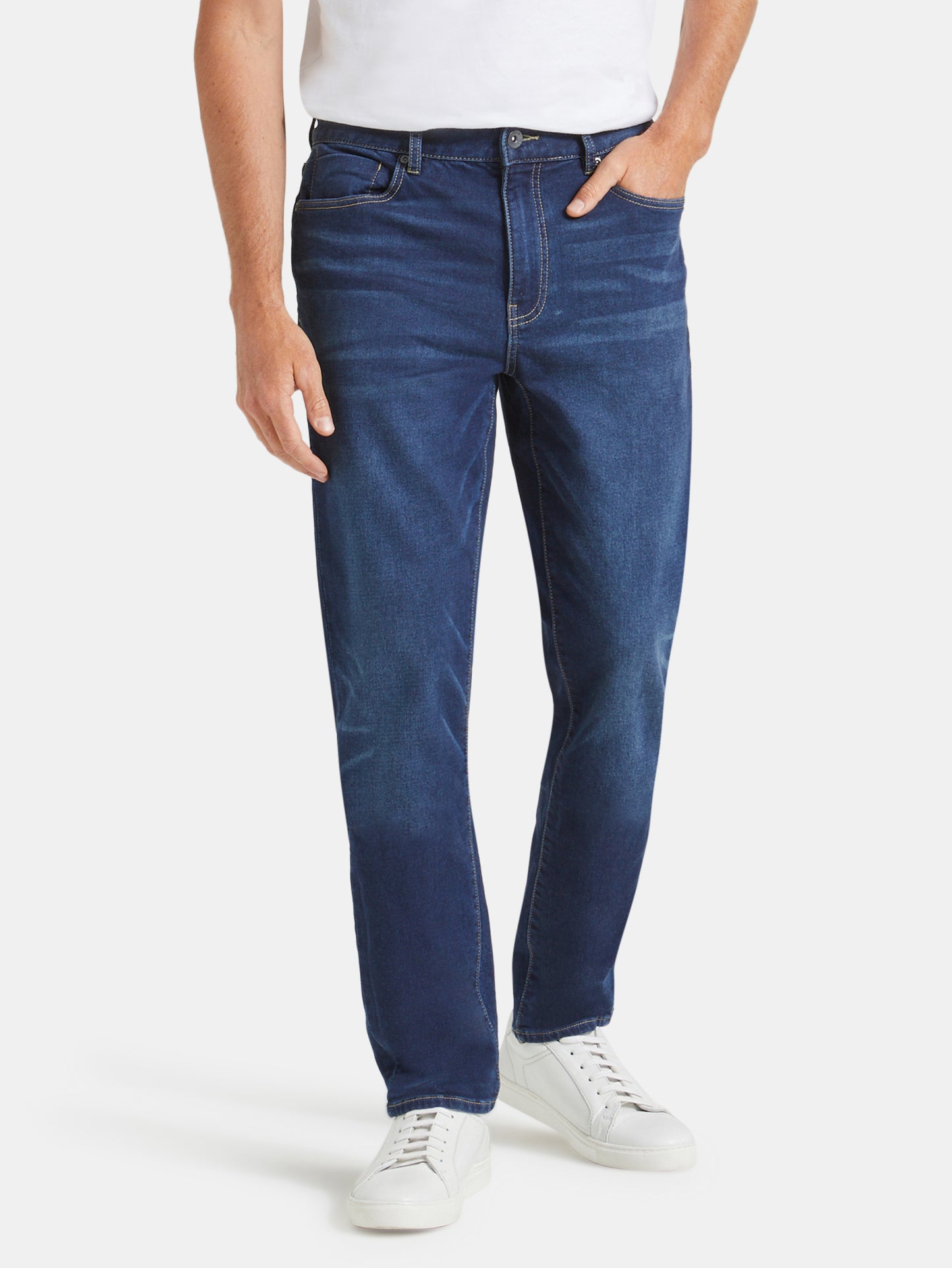 Slim Tapered Knit Jeans