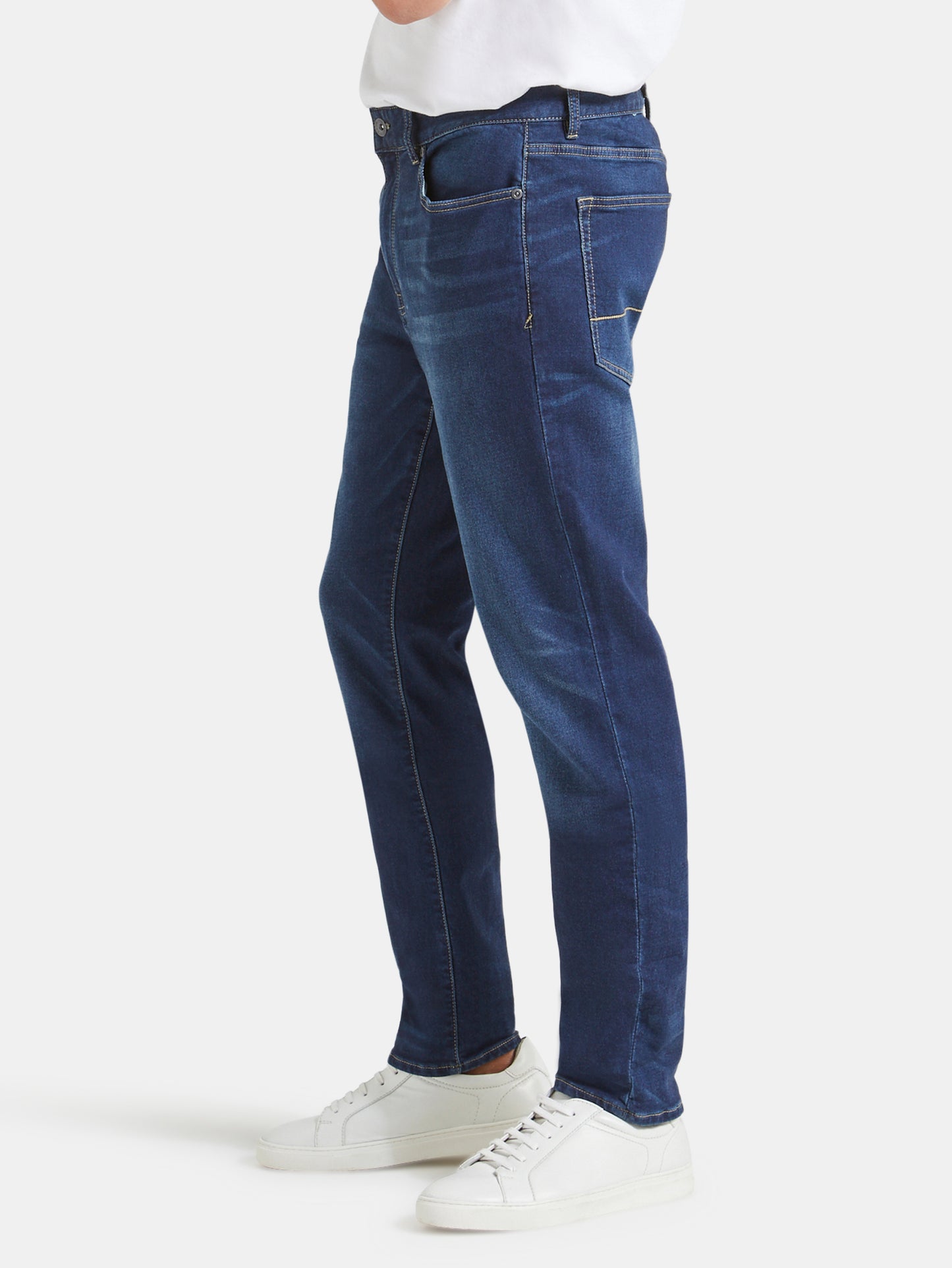 Slim Tapered Knit Jeans