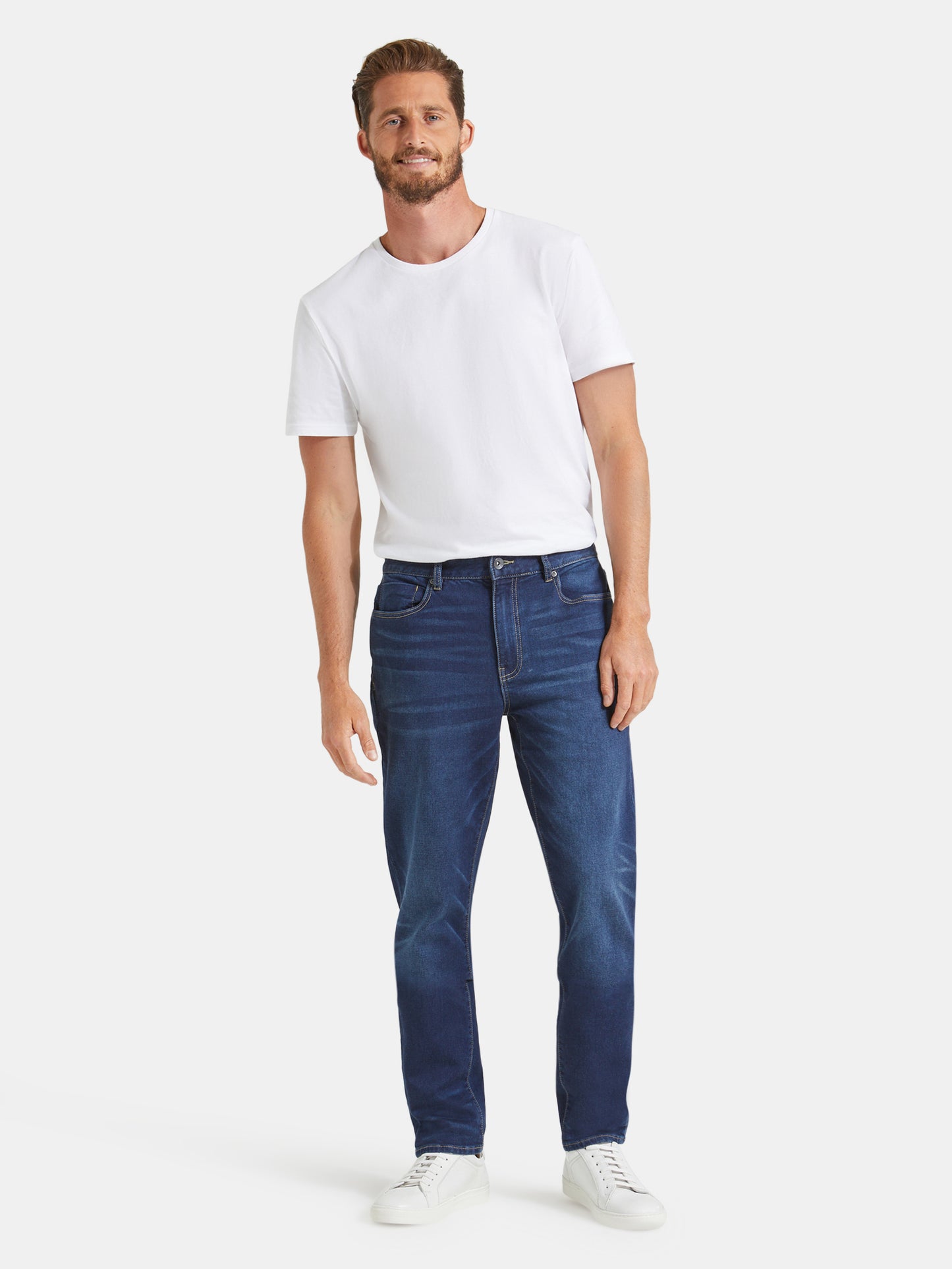 Slim Tapered Knit Jeans