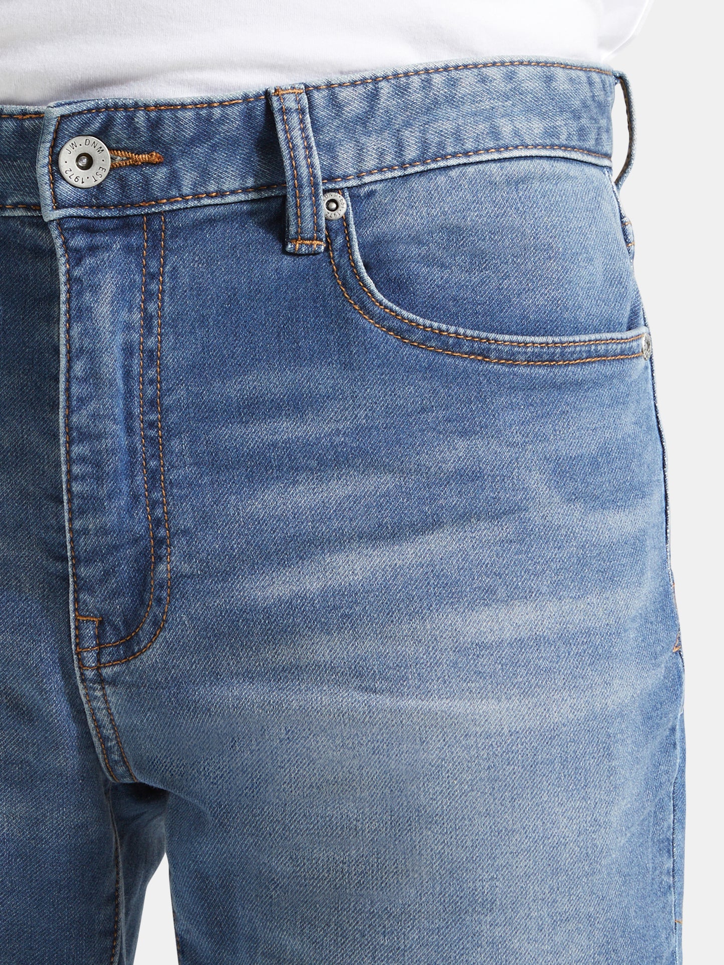 Knit Slim Tapered Jeans