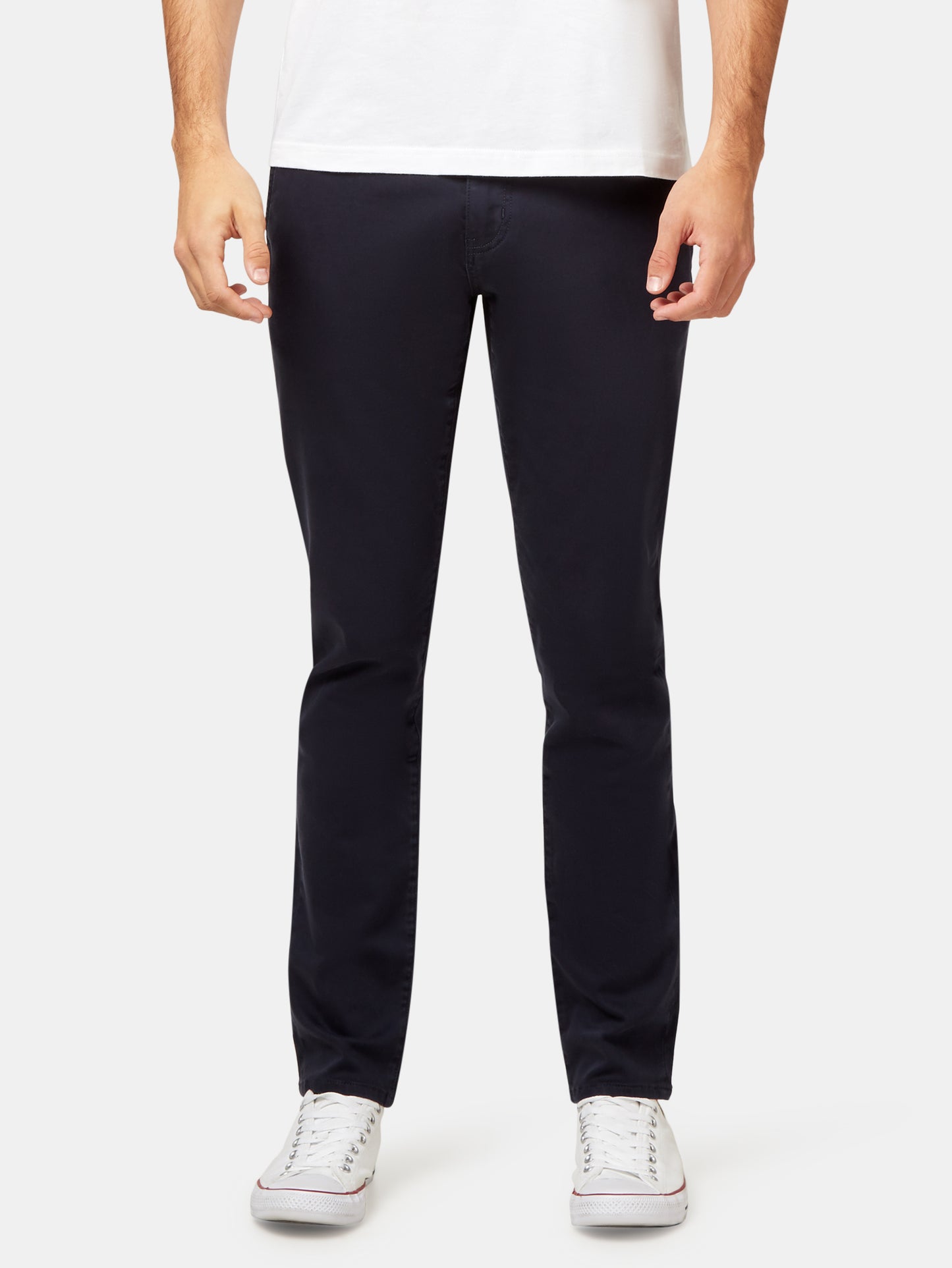 Slim Tapered Coloured Knit Jeans Ink