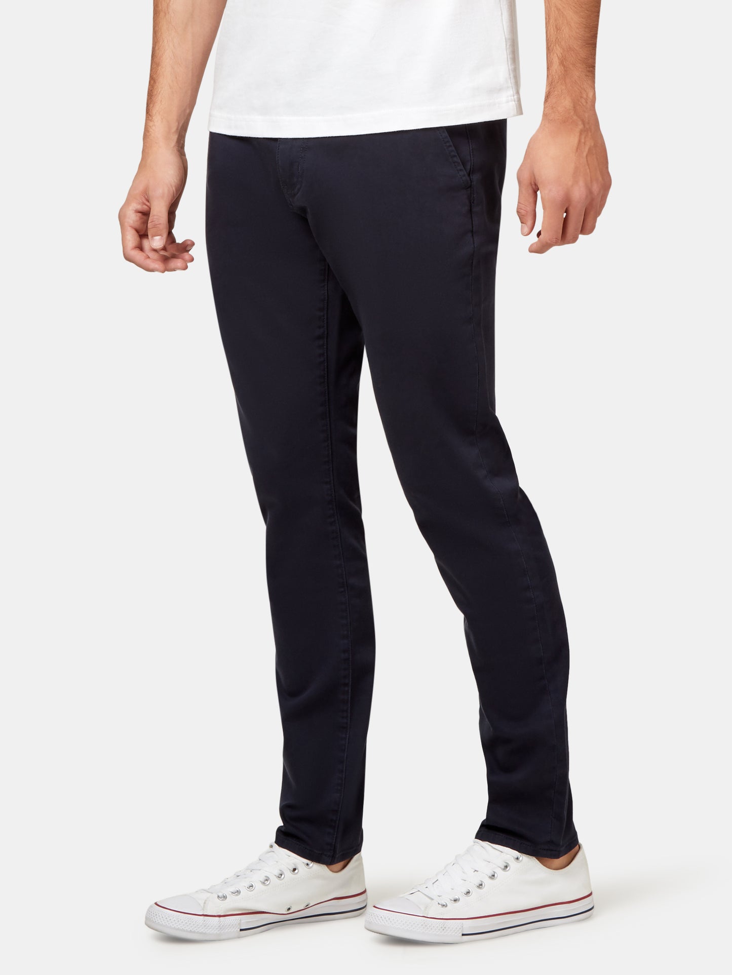 Slim Tapered Coloured Knit Jeans Ink