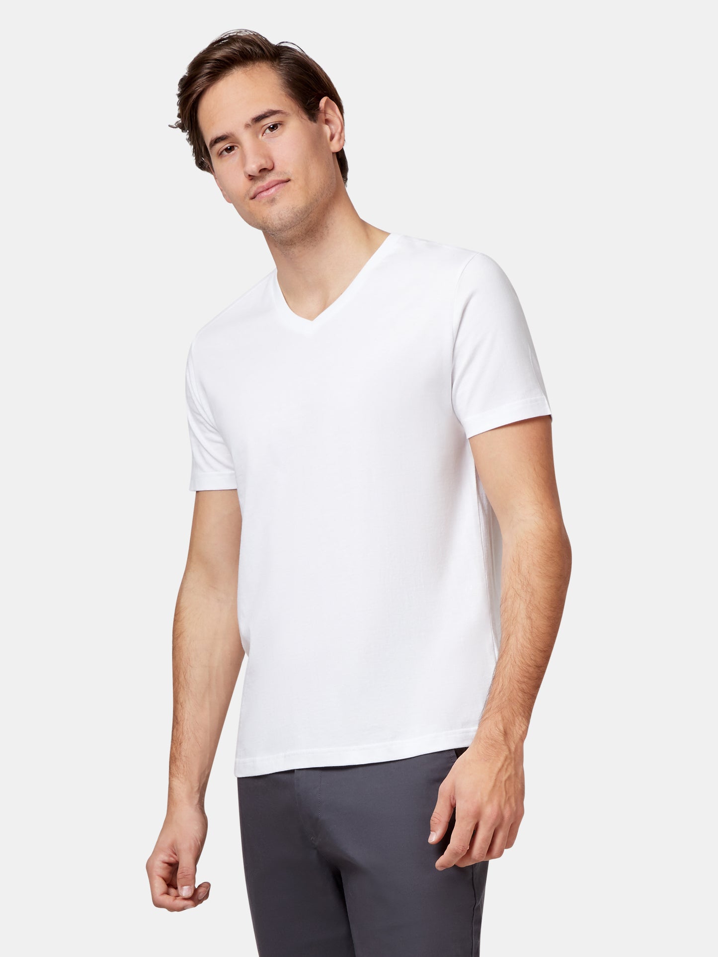 SS Basic Tee V Neck