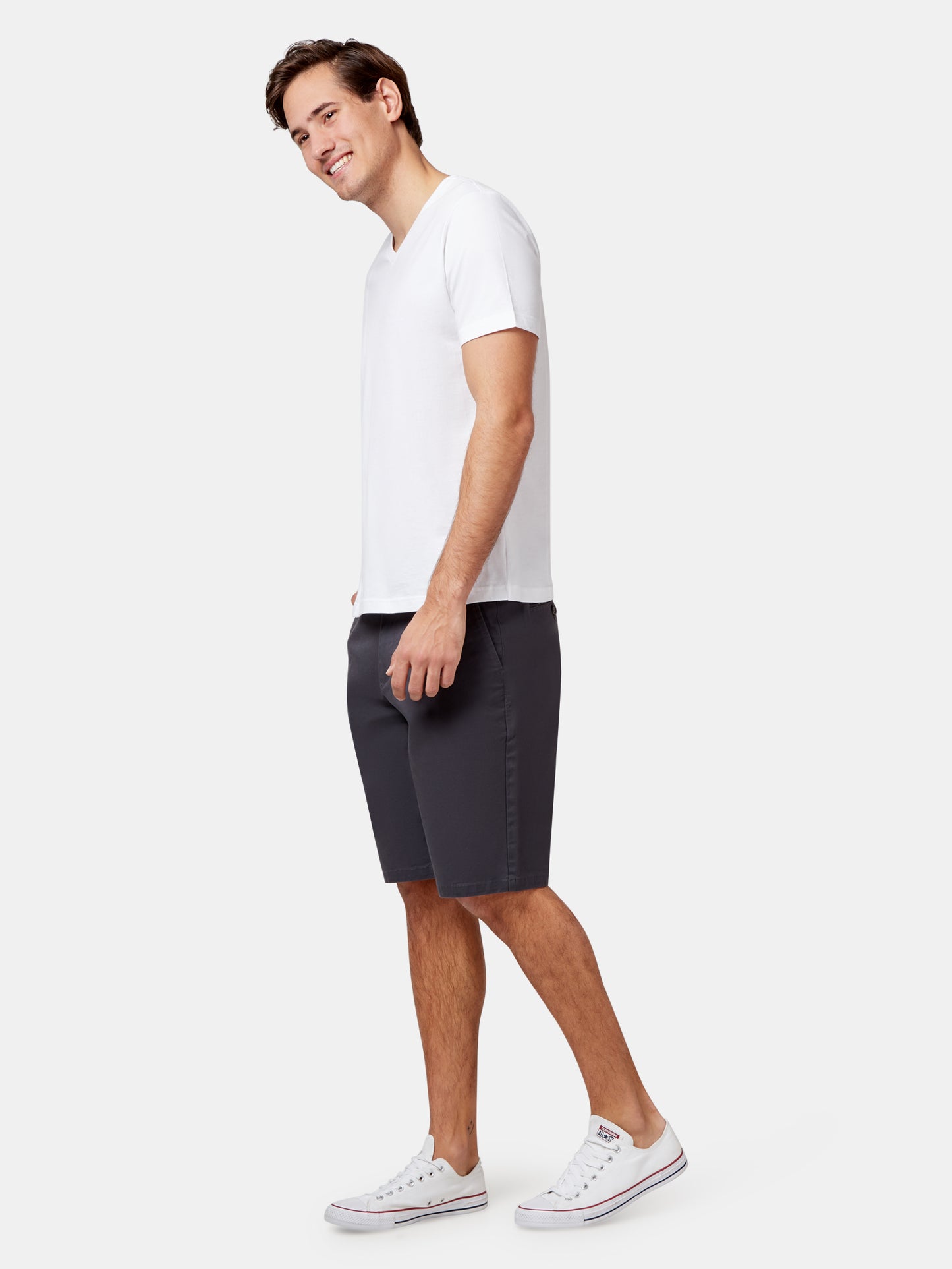 SS Basic Tee V Neck