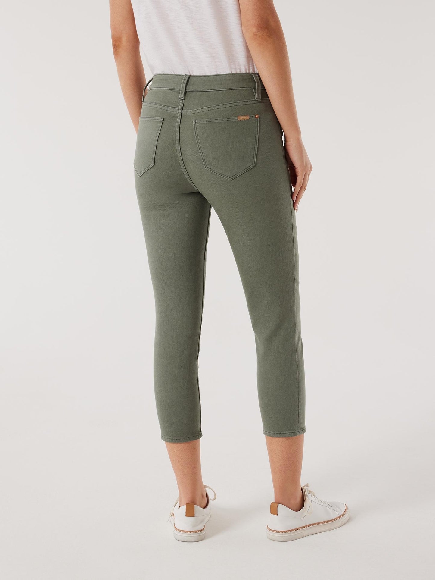 Kara Mid Waisted Skinny Capri