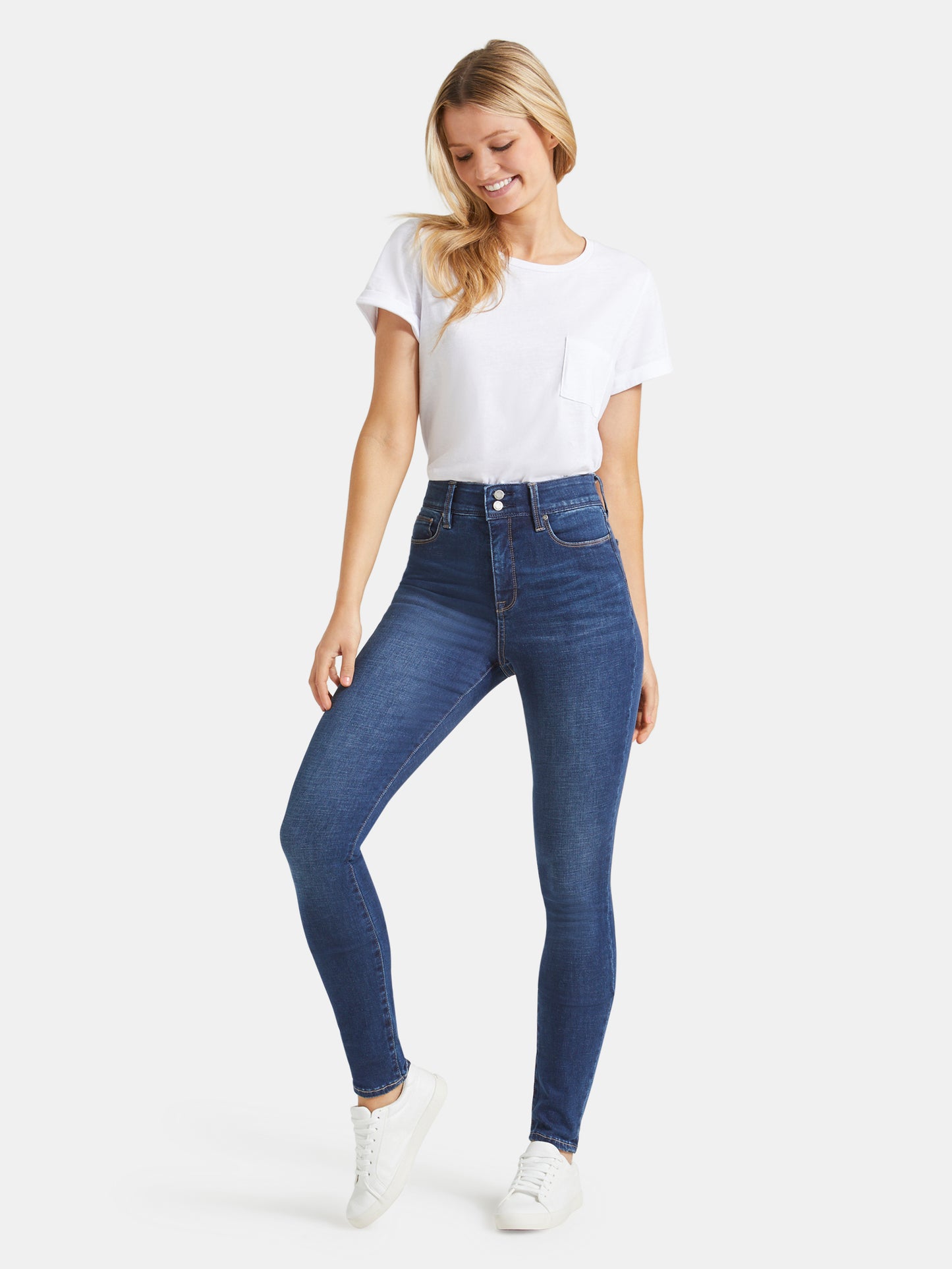 Tummy Trimmer Skinny Jeans