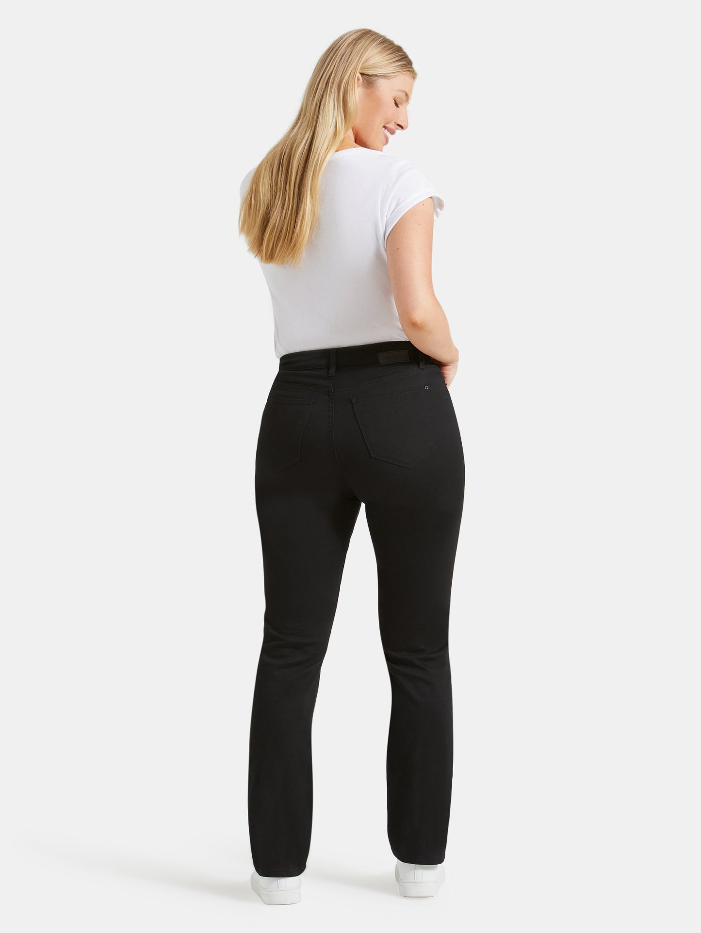Curve Slim Straight Jeans