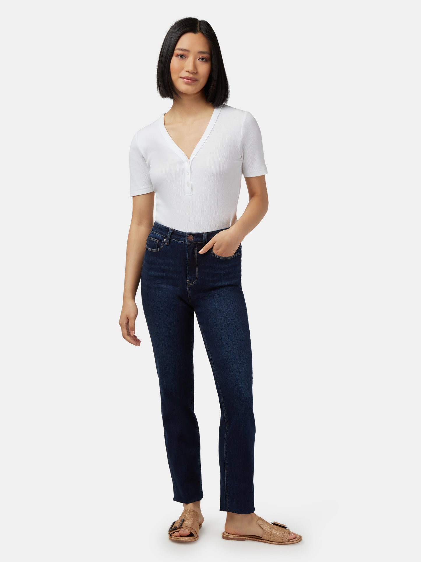 Slim Straight Jeans