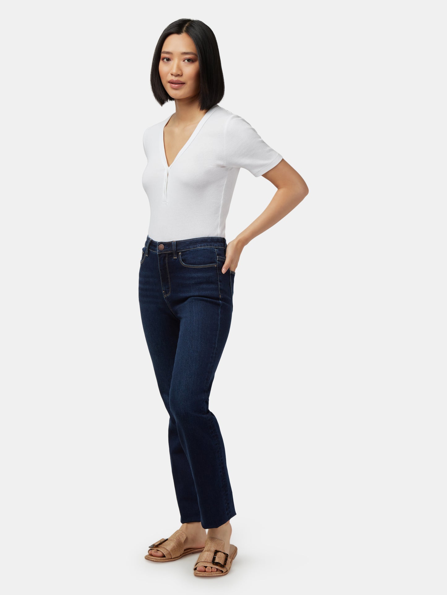 Slim Straight Jeans