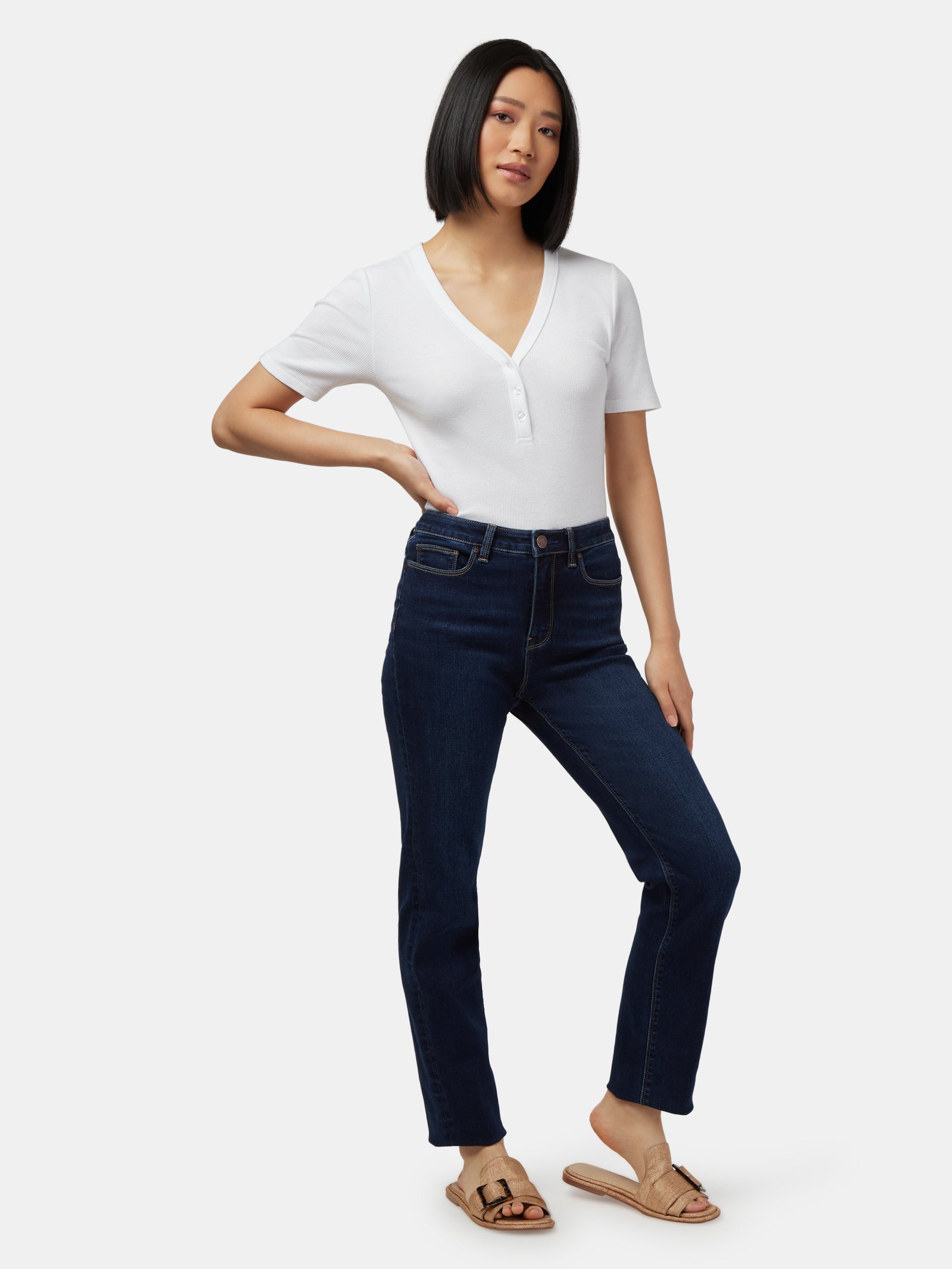 Jeanswest Slim Straight Jeans WLC-12756-01R