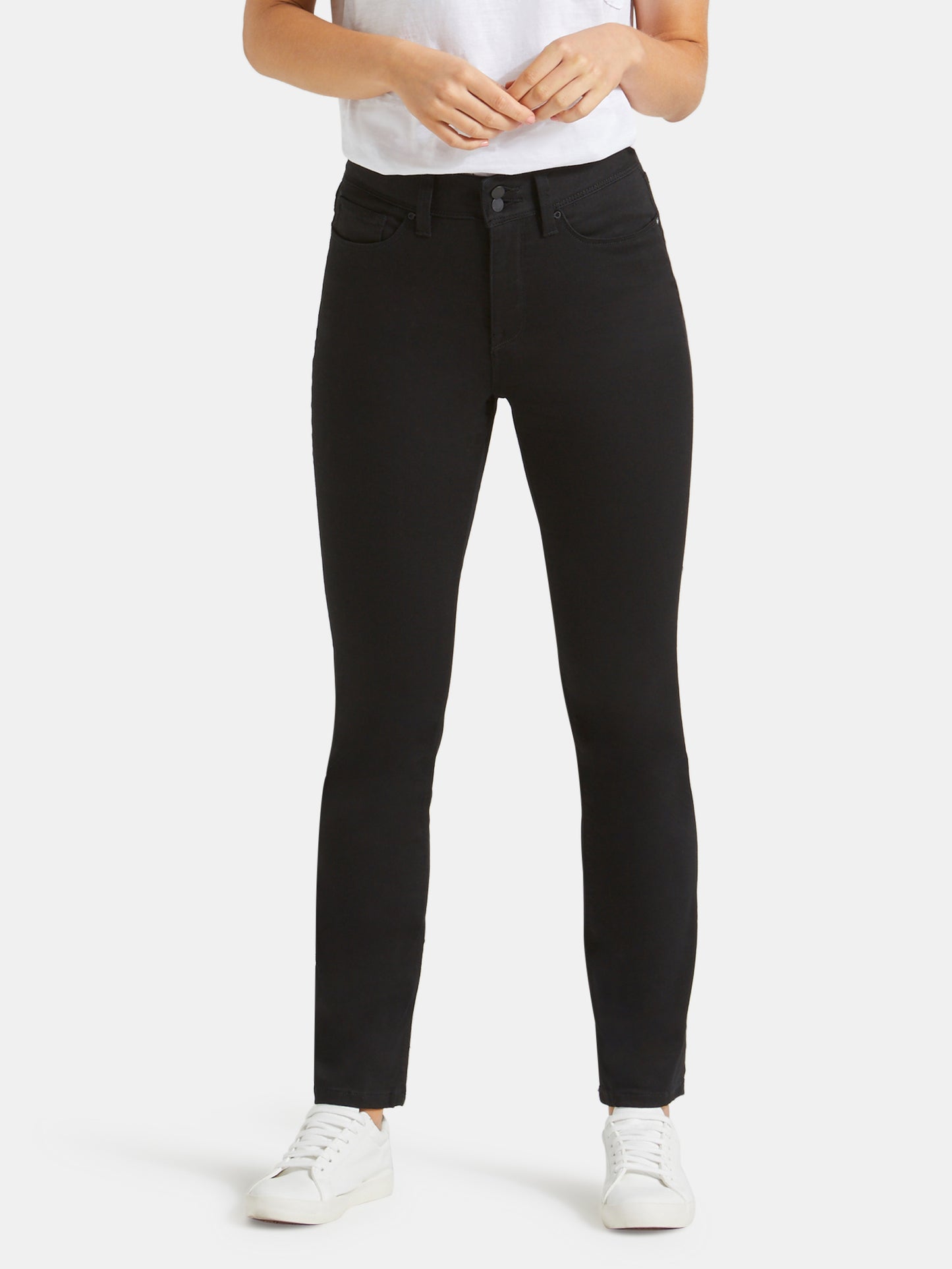 Tummy Trimmer Straight Jeans