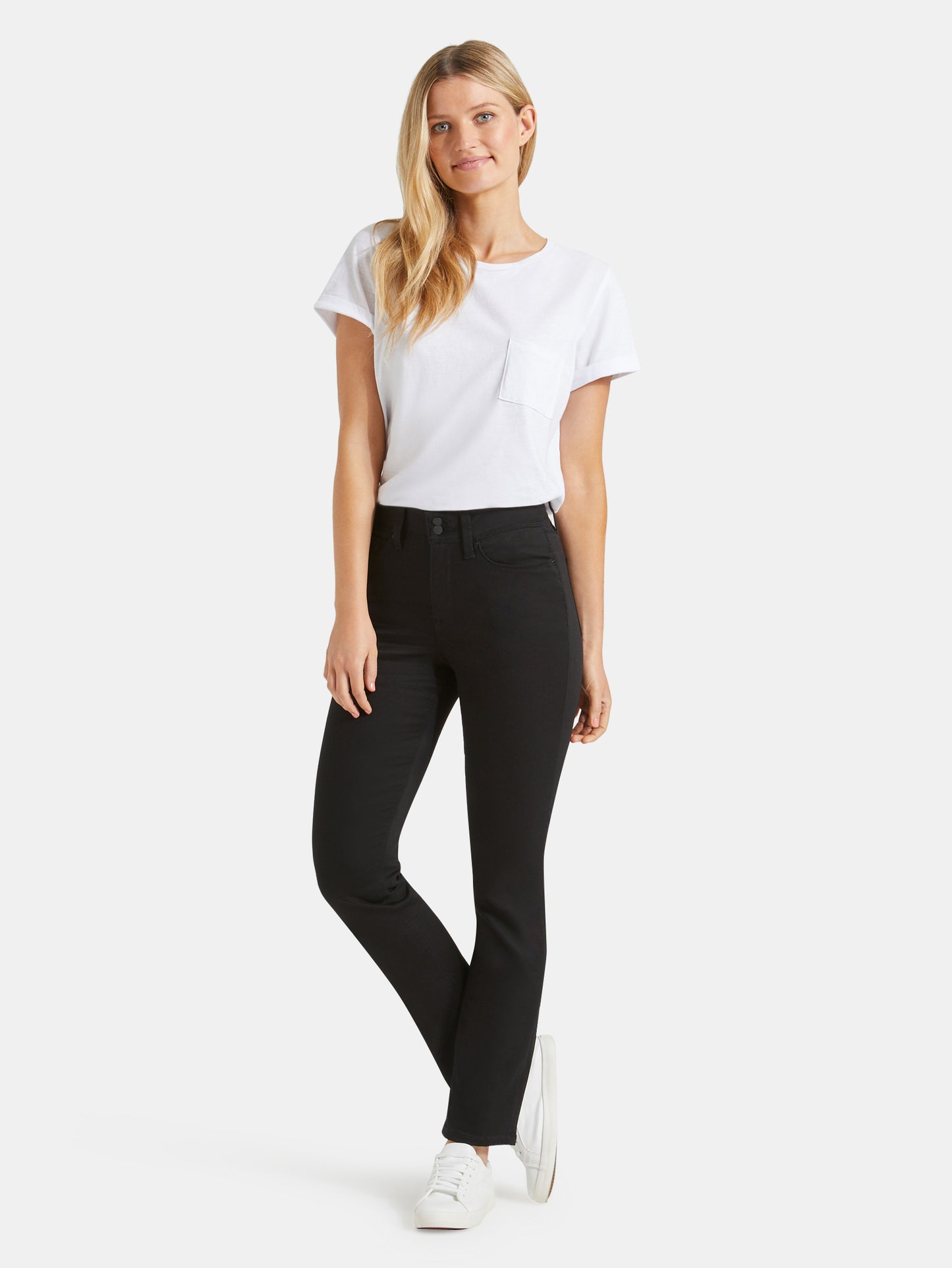 Tummy Trimmer Straight Jeans