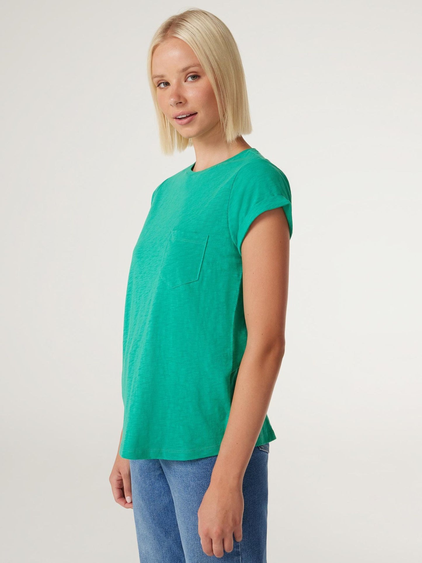 Essential Slub Pocket Tee