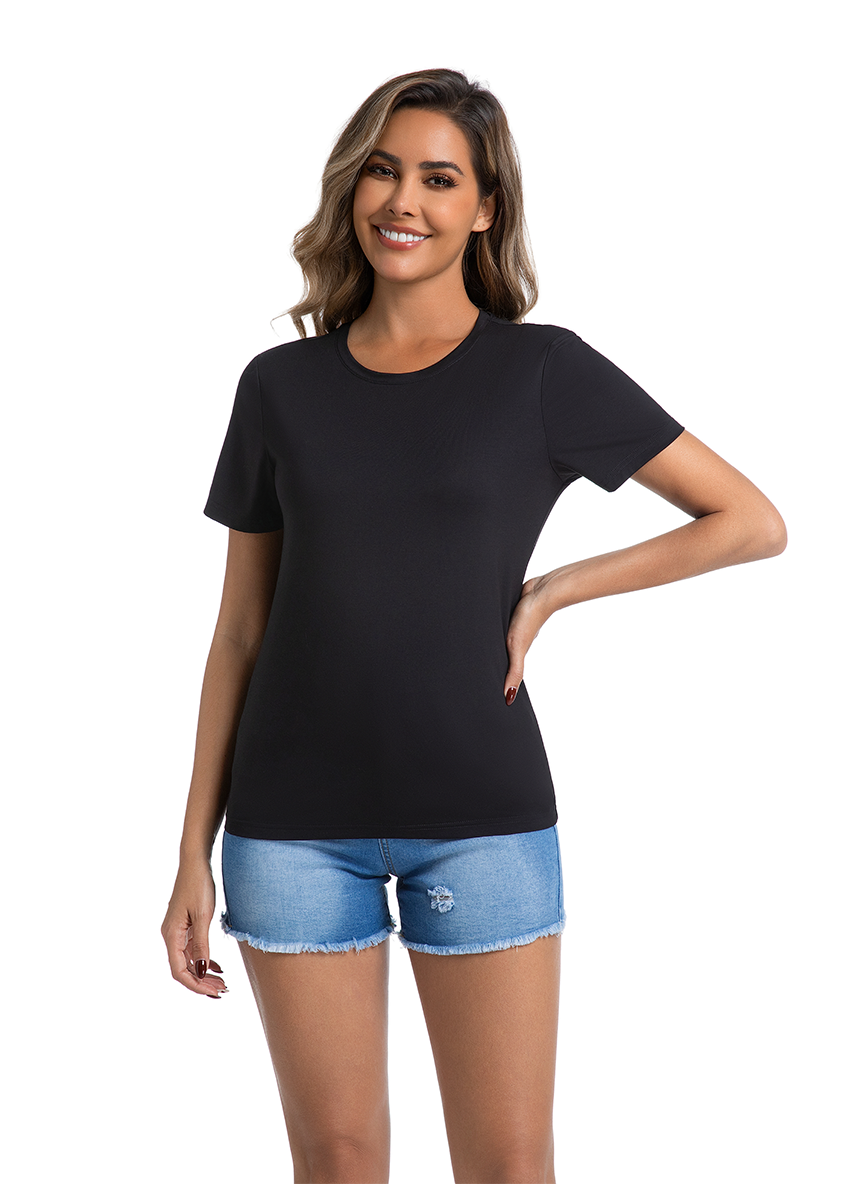 Jeanswest CloudSoft Women's Crew-Neck Tee All Year - Australian Essential S6A-52-273025