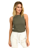 Women's Ribbed Tank Top