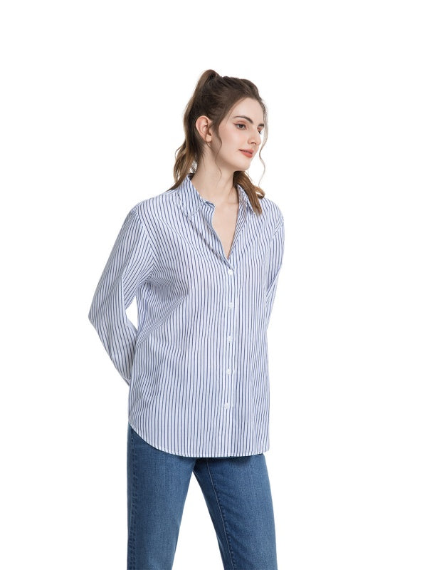 Women's Cotton Stripe Shirt