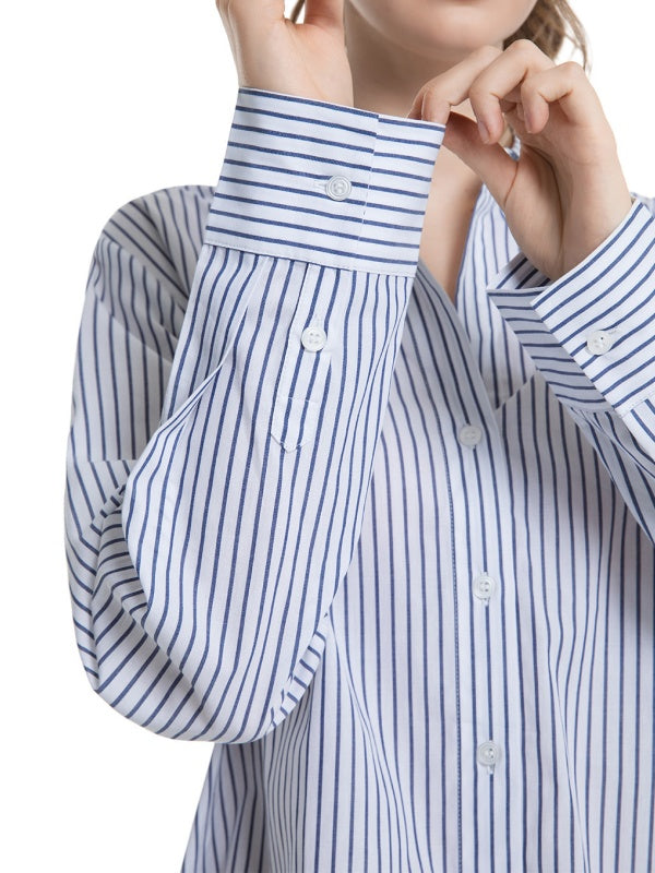 Women's Cotton Stripe Shirt