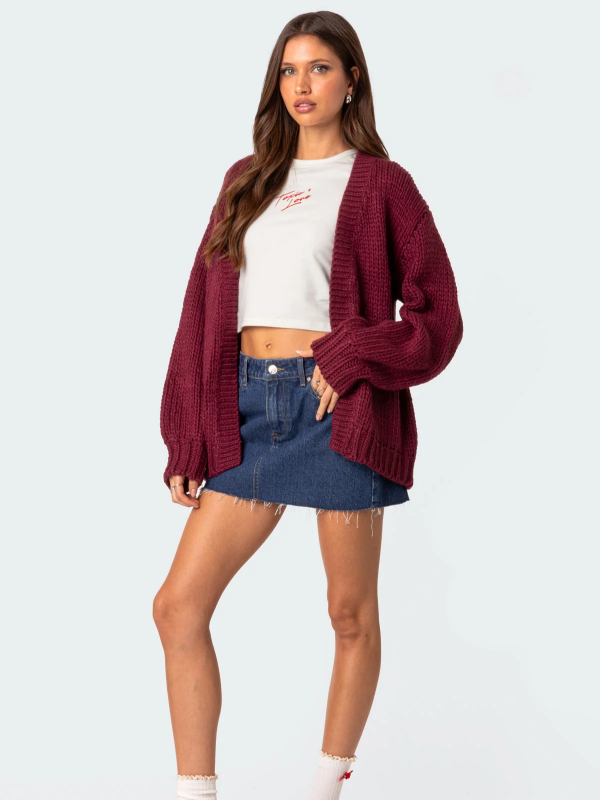 Y2K Mid Low Rise Corduroy A Line Mini Skirt