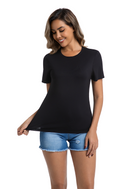 Jeanswest CloudSoft Women's Crew-Neck Tee All Year - Australian Essential S6A-52-273025