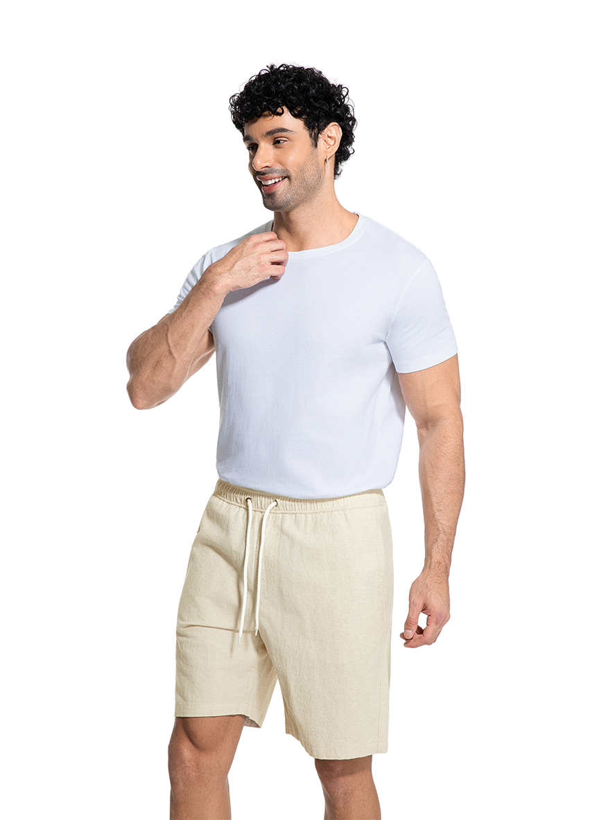 Jeanswest Lewie Linen Short -Exploration Essential MSO-15841