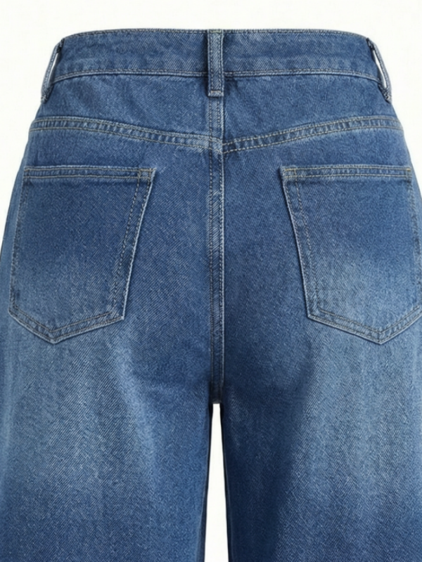 Women's Mid-Waisted Denim Shorts