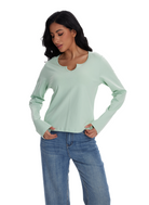 Jeanswest Jeanswest Aussie Chic V-Neck Long Sleeve Tee S6A-53-271006