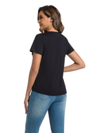 Jeanswest CloudSoft Women's V-Neck Tee All Year- Effortless Australian Elegance S6A-52-273024