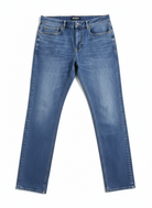 Jeanswest Men's Slim Straight Jeans | MLC-10321-01R 98% Cotton Stretch Denim | True Vintage Blue | Classic Fit |