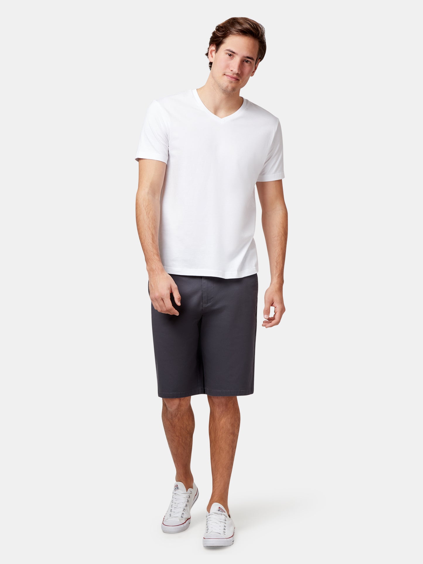 SS Basic Tee V Neck