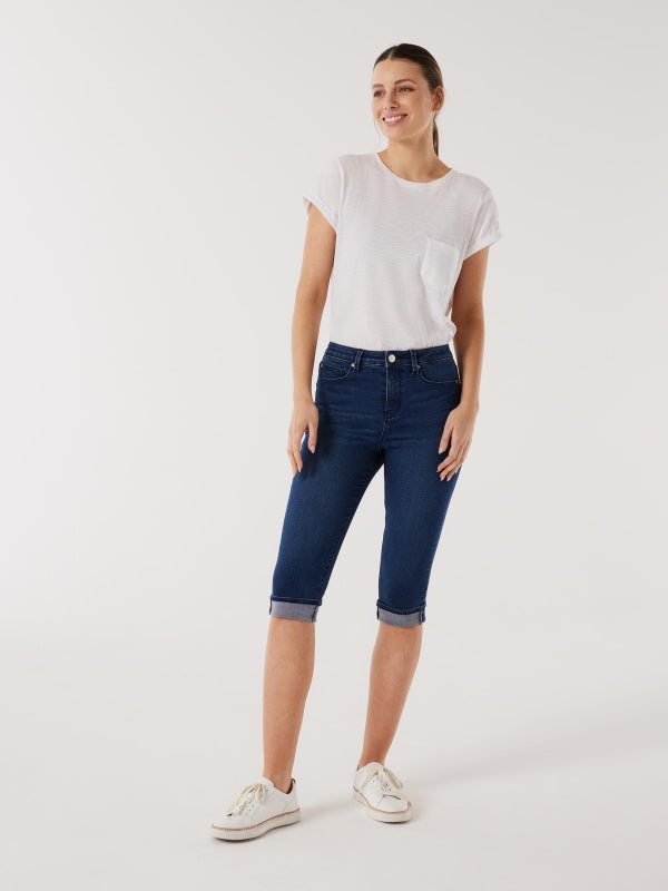 Women's Mid Waisted Skinny Jeans
