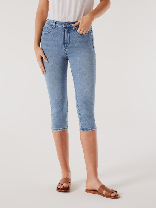 Women's Mid Waisted Skinny Jeans