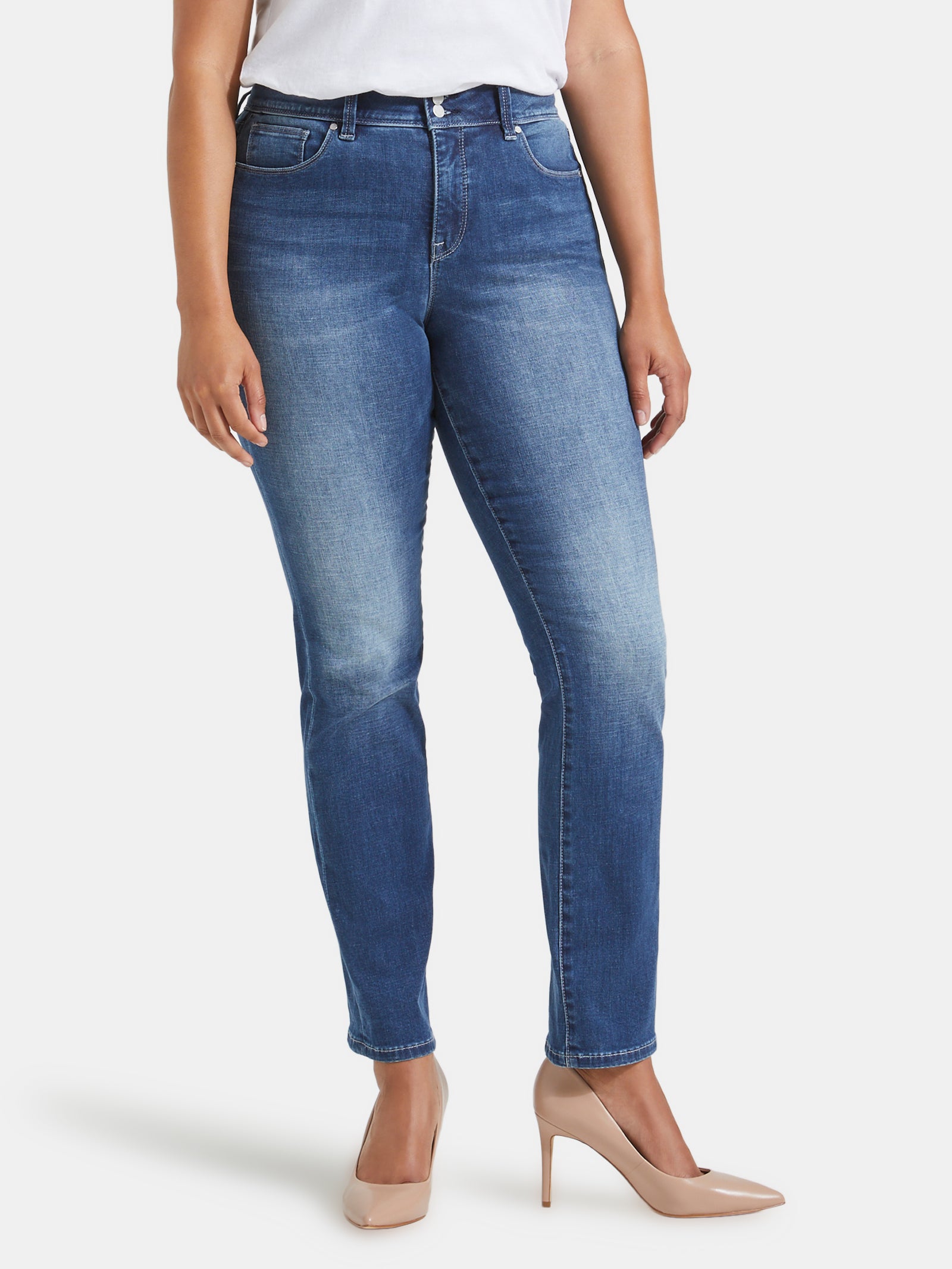 Jeanswest Tummy Trimmer Straight Jeans WLC-04287-01R