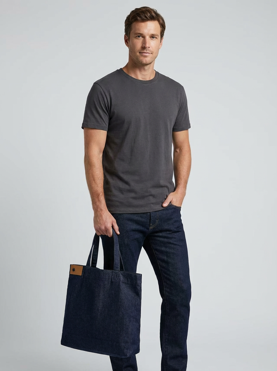 Jeanswest Jeanswest Aussie Denim Tote Bag S6A-52-B4D001-01-F/S6A-52-B4D001-02-F
