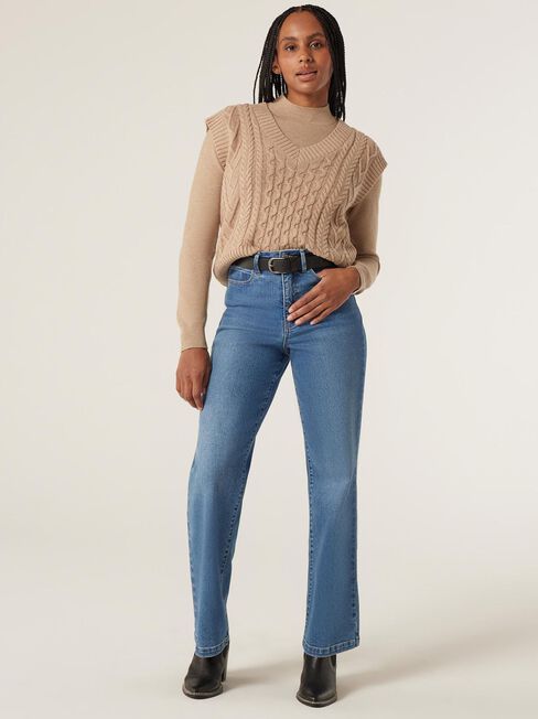 Marlow Milano Knit, Brown, hi-res