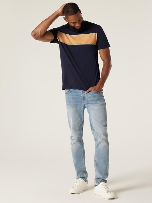 SS Felix Print Crew Tee, Ink, hi-res