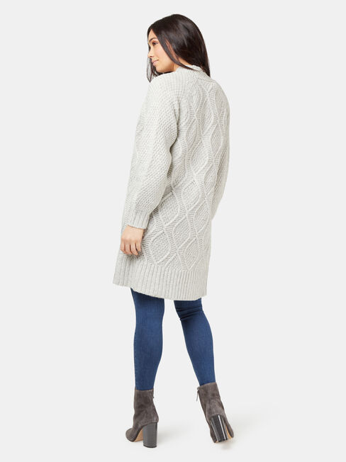 Katherine Cardigan, Grey, hi-res