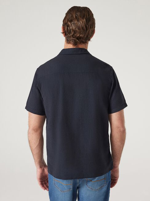 Jimmy Relaxed Resort Shirt, Navy, hi-res
