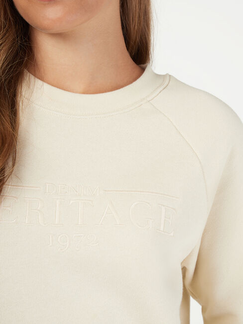 Viola Sweatshirt, White, hi-res