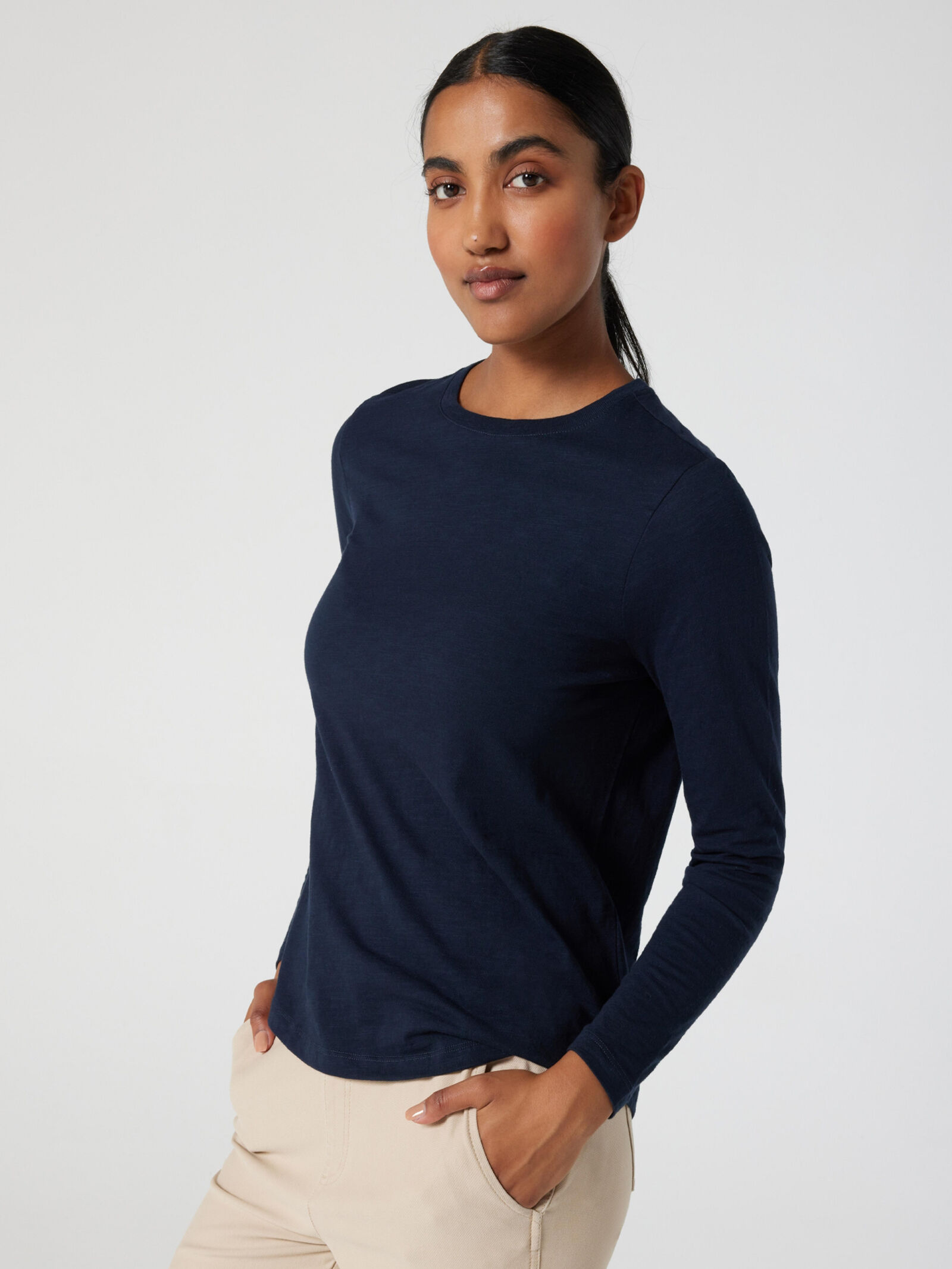 Essential Long Sleeve Crew Neck