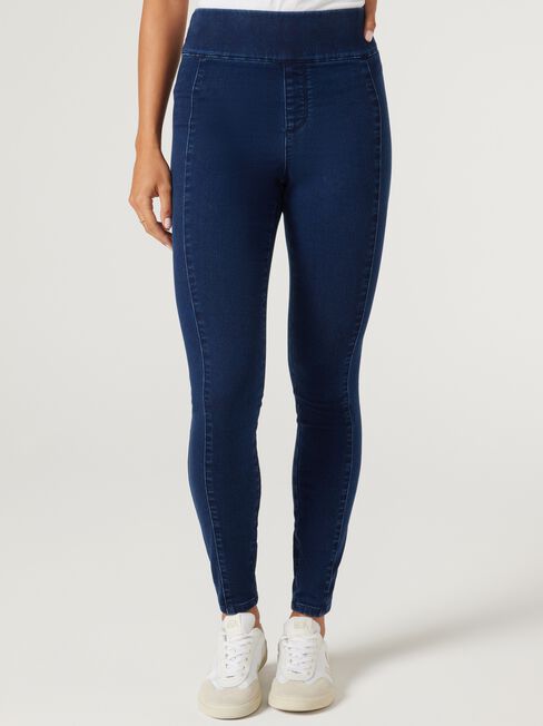 Tessa Panel Skinny Jean, Dark Indigo, hi-res