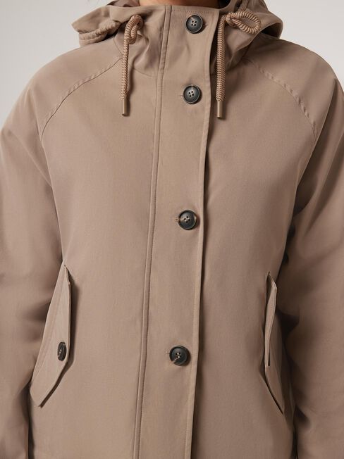 Candice Parker Jacket, Brown, hi-res