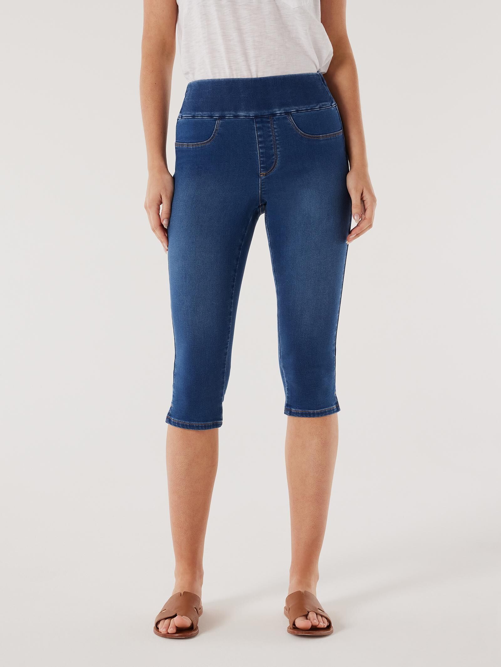 Denim and co top pedal pushers