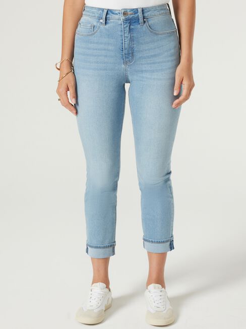 Brooke Tapered Crop Jeans