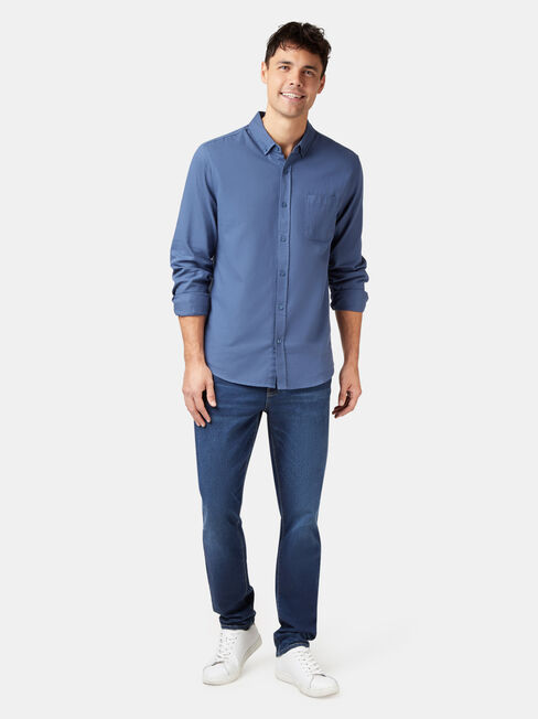 Arbor Long Sleeve Shirt, Blue, hi-res