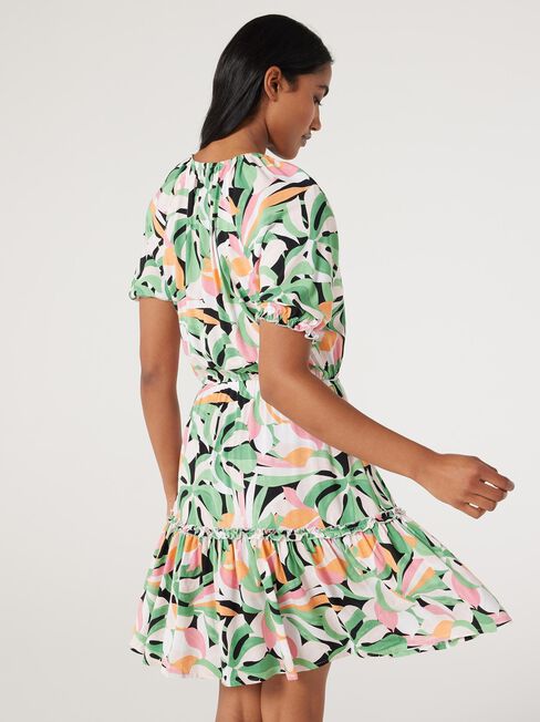 Camilla Dress, Broadleaf Palm, hi-res