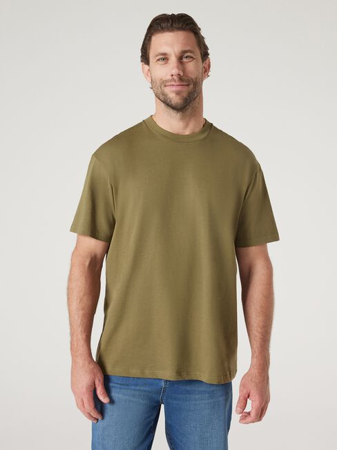 Ace Relaxed Fit Basic Crew Tee