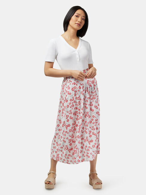 Jade Midi Skirt, Multi, hi-res